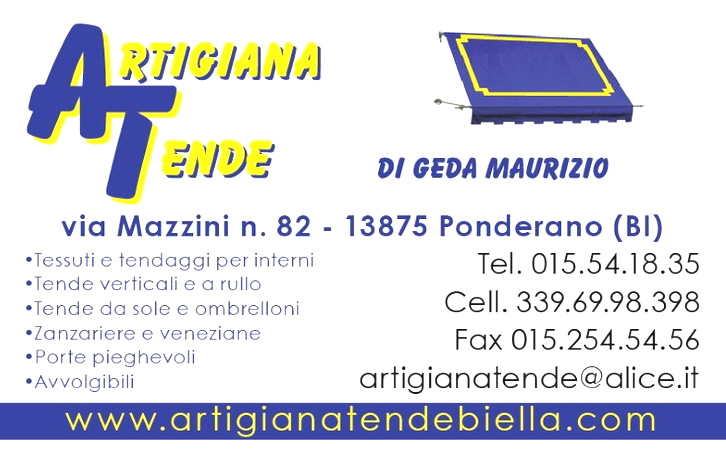 artigiana tende biella