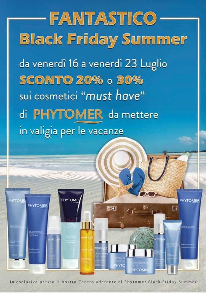 FANTASTICO BLACK FRIDAY SUMMER DAL 16 AL 23 LUGLIO