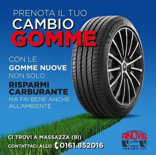 PRENOTA IL TUO CAMBIO GOMME! DAL 15 APRILE AL 15 MAGGIO