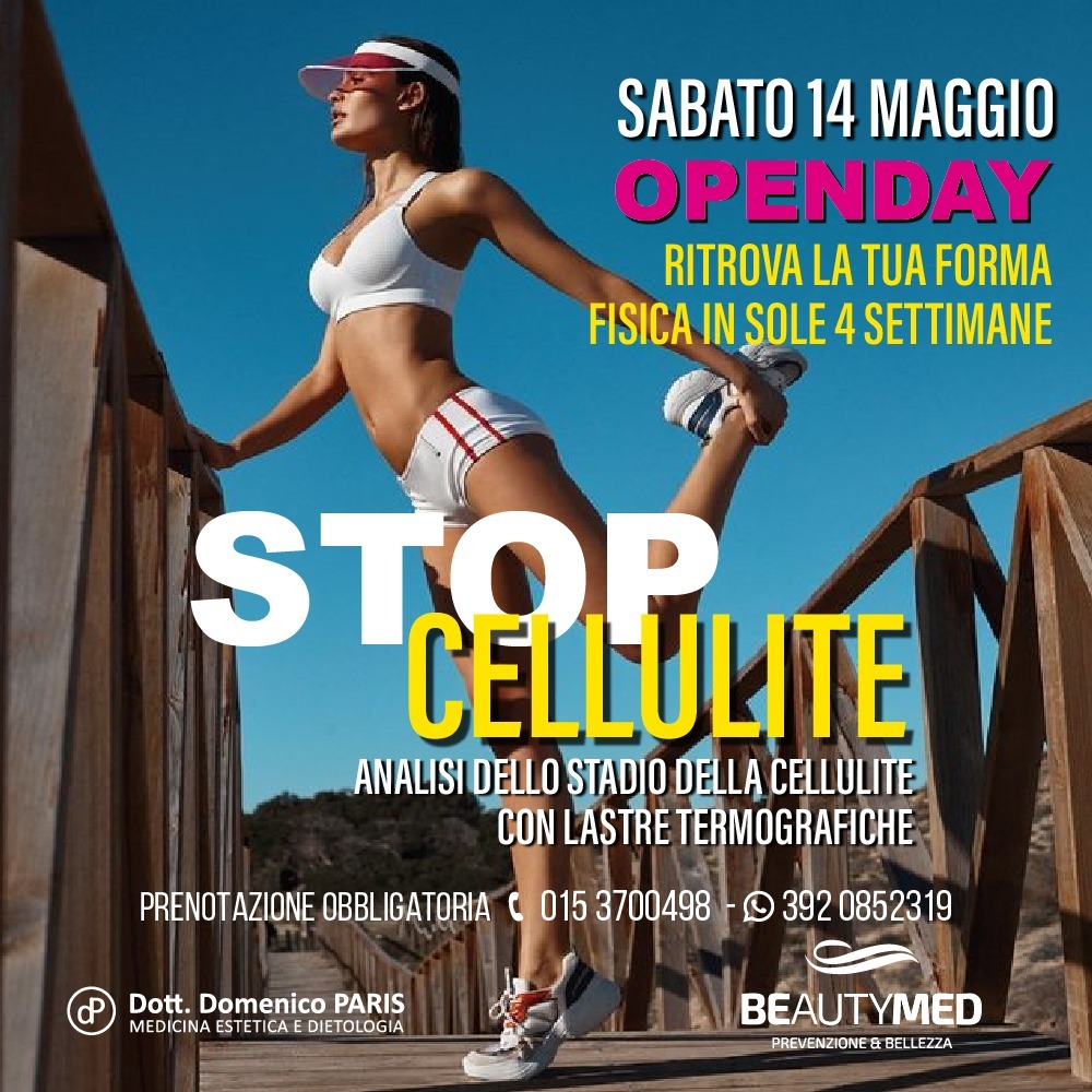 OPEN DAY 14 MAGGIO 2022 RITROVA LA TUA FORMA FISICA IN SOLE 4 SETTIMANE!