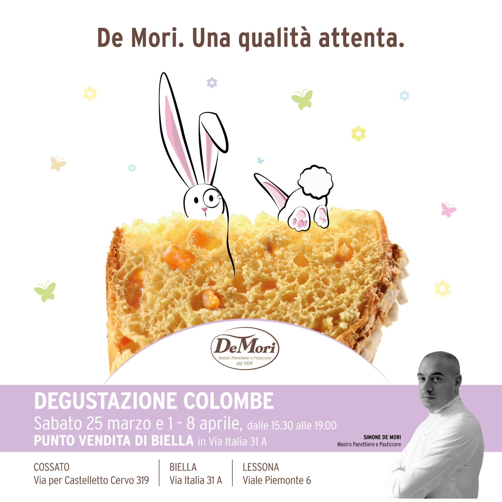 SABATO 25 MARZO - SABATO1 E 8 APRILE DEGUSATAZIONI GRATUITE! TI ASPETTIAMO