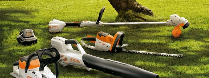 La vasta gamma di prodotti a batteria STIHL & VIKING