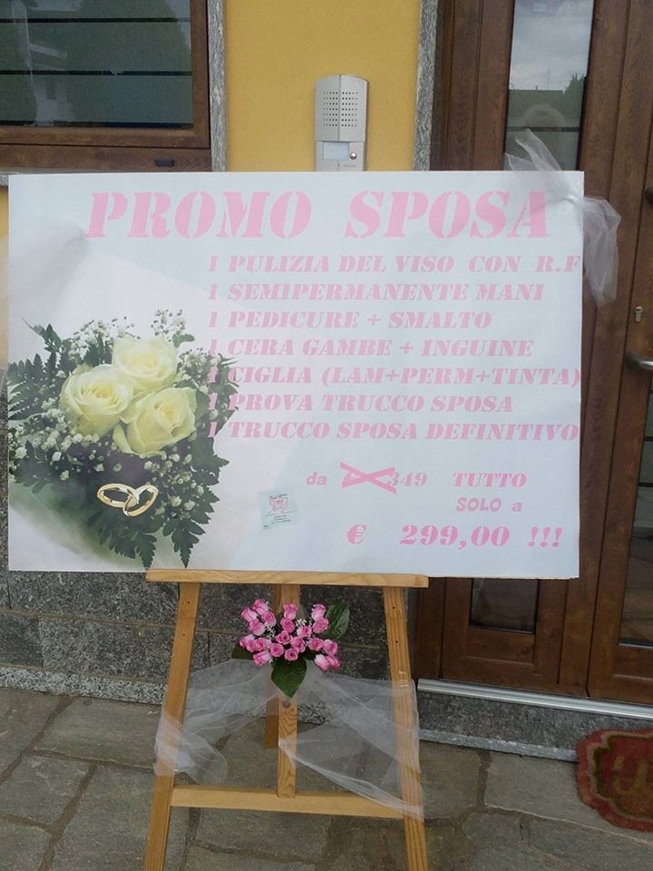 PROMOZIONE SPOSA!