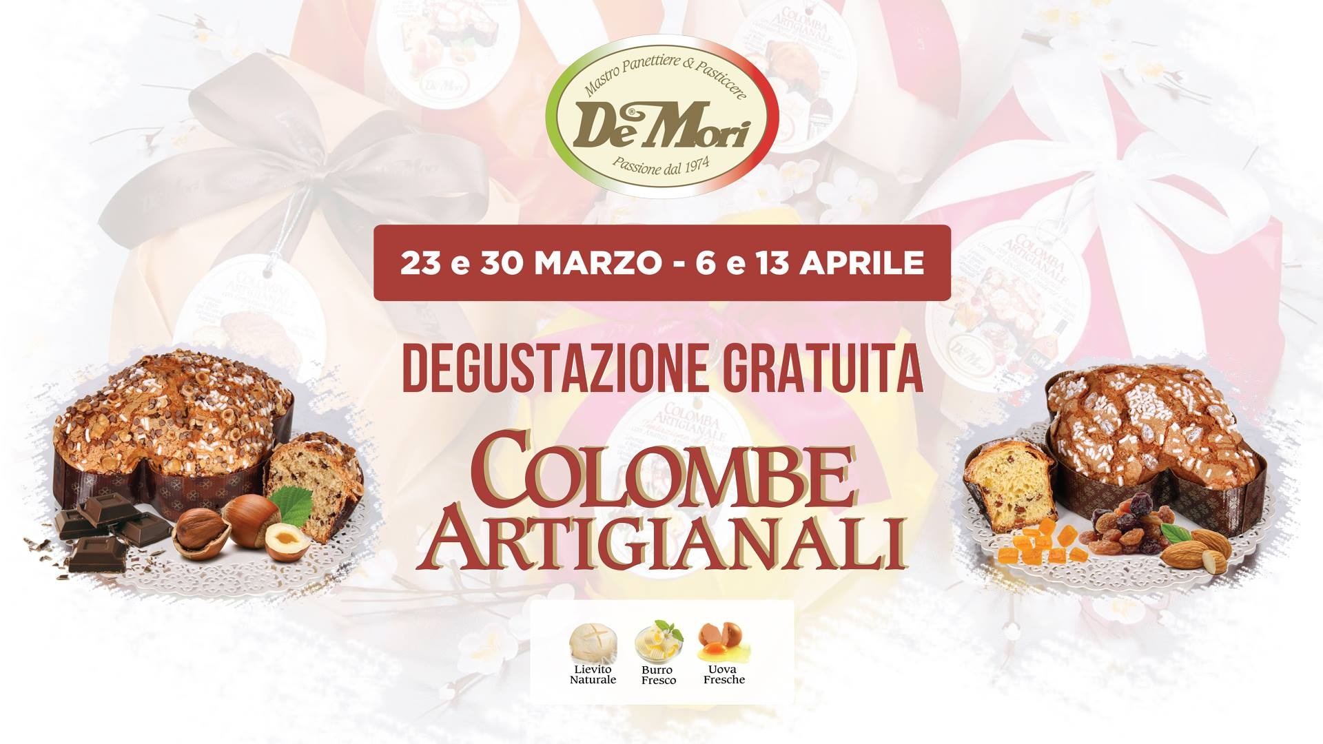 DEGUSTAZIONE GRATUITA COLOMBE ARTIGIANALI!