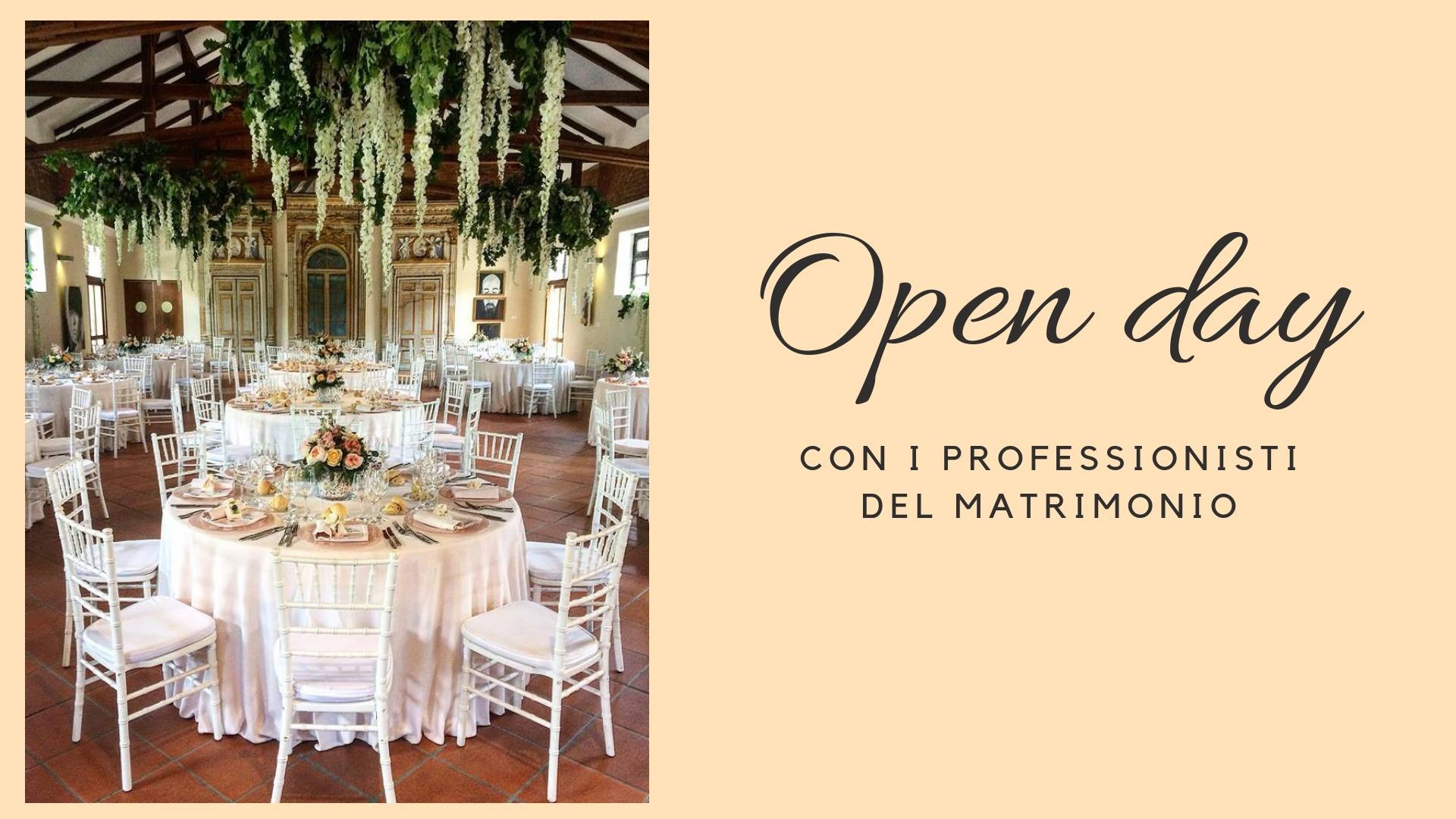 WEDDING OPEN DAY - DOMENICA 10 NOVEMBRE