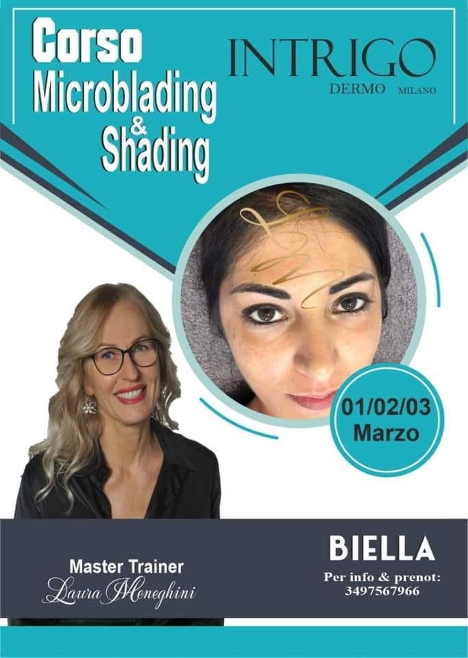 CORSO DI MICROBLADING E SHADING 01-02-03 MARZO