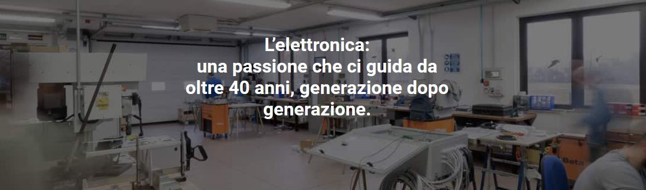 SPECIALIZZATI IN ELETTRONICA DA OLTRE 40 ANNI