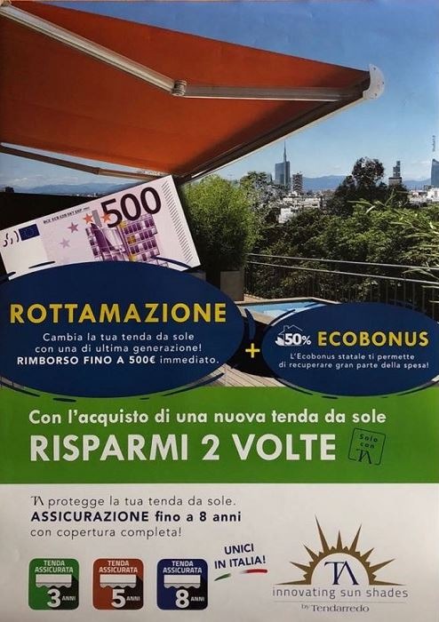 DOPPIO RISPARMIO DI PRIMAVERA CON ARTIGIANA TENDE: APPROFITTANE!