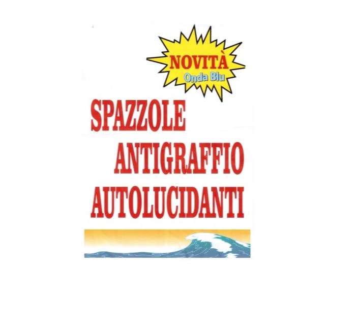 NOVITA': SPAZZOLE ANTIGRAFFIO AUTOLUCIDANTI