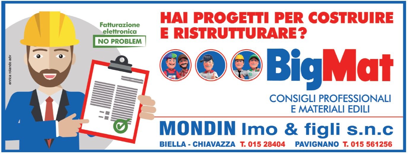 HAI PROGETTI PER COSTRUIRE O RISTRUTTURARE? VIENI DA BIG MAT - MONDIN IMO E FIGLI