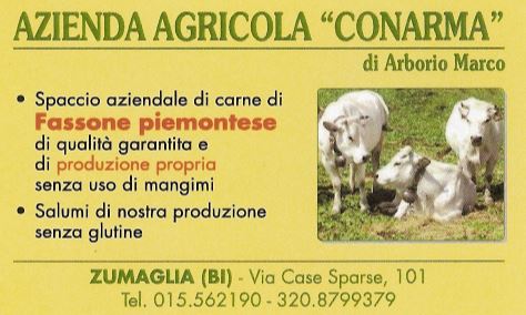 AZIENDA AGRICOLA CONARMA Vendita diretta prodotti a km zero Biella, vendita prodotti BIO Biella