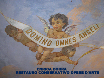BORRA ENRICA, restauro conservativo Biella, trompe l' oeil Biella
