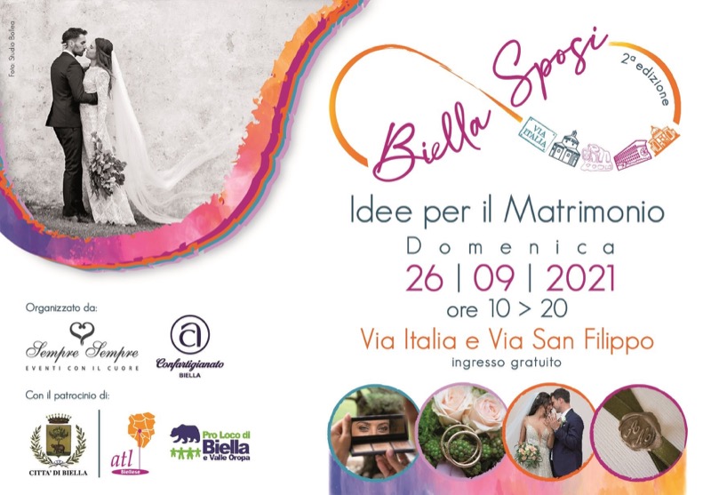 BIELLA SPOSI 26 SETTEMBRE BIELLA | Il Cerca Artigiano di Qualità