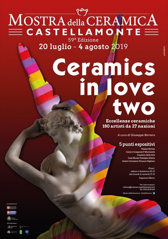 CASTELLAMONTE - MOSTRA DELLA CERAMICA FINO AL 04 AGOSTO | Il Cerca Artigiano di Qualità