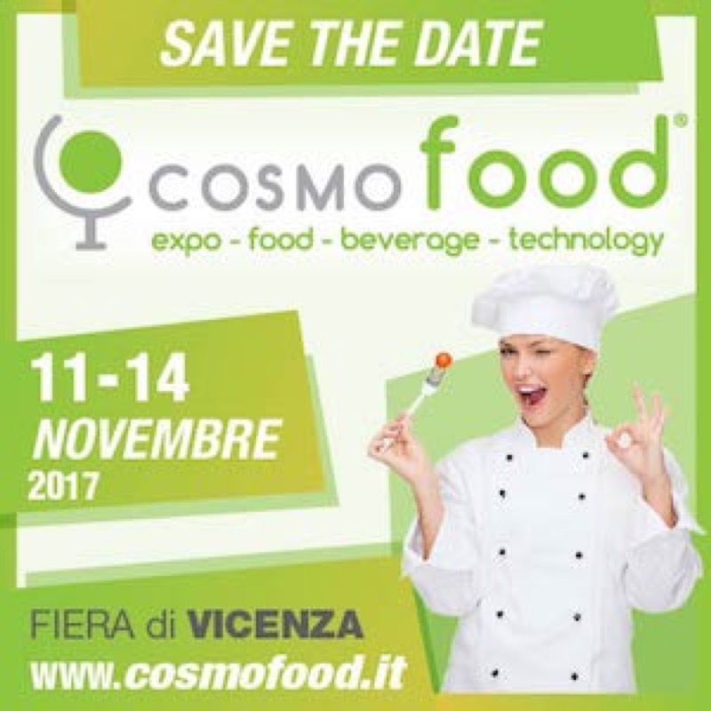 COSMOFOOD 2017 DALL'11 AL 14 NOVEMBRE | Il Cerca Artigiano di Qualità