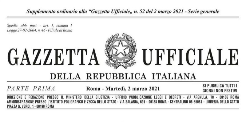 NUOVO DPCM IN VIGORE DAL 06 MARZO AL 06 APRILE 2021 | Il Cerca Artigiano di Qualità