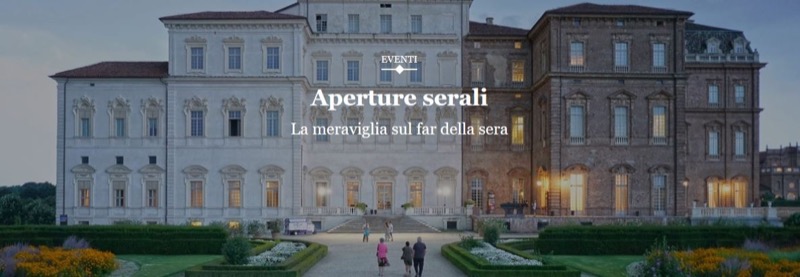 SERE D'ESTATE ALLA REGGIA DI VENARIA (TO) | Il Cerca Artigiano di Qualità