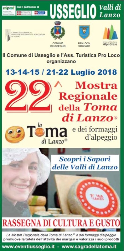 22^ MOSTRA MERCATO DELLA TOMA DI LANZO E DEI FORMAGGI D'ALPEGGIO | Il Cerca Artigiano di Qualità