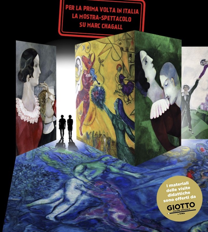 MARC CHAGALL - SOGNO DI UNA NOTTE D'ESTATE - MUSEO DELLA PERMANENTE - MILANO | Il Cerca Artigiano di Qualità