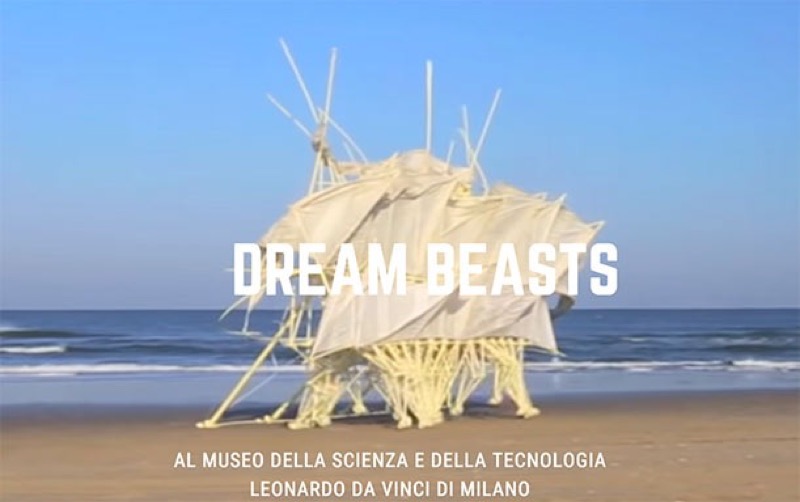 DREAM BEASTS Le spettacolari creature di Theo Jansen al Museo della Scienza a Milano | Il Cerca Artigiano di Qualità