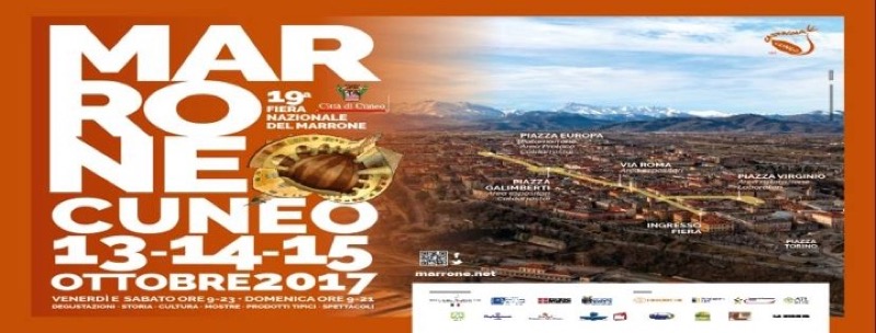 CUNEO - FIERA NAZIONALE DEL MARRONE 13/15 OTTOBRE | Il Cerca Artigiano di Qualità