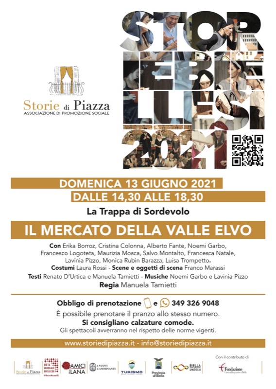 Domenica 13 giugno- Spettacolo Il Mercato della Valle Elvo a La Trappa di Sordevolo | Il Cerca Artigiano di Qualità