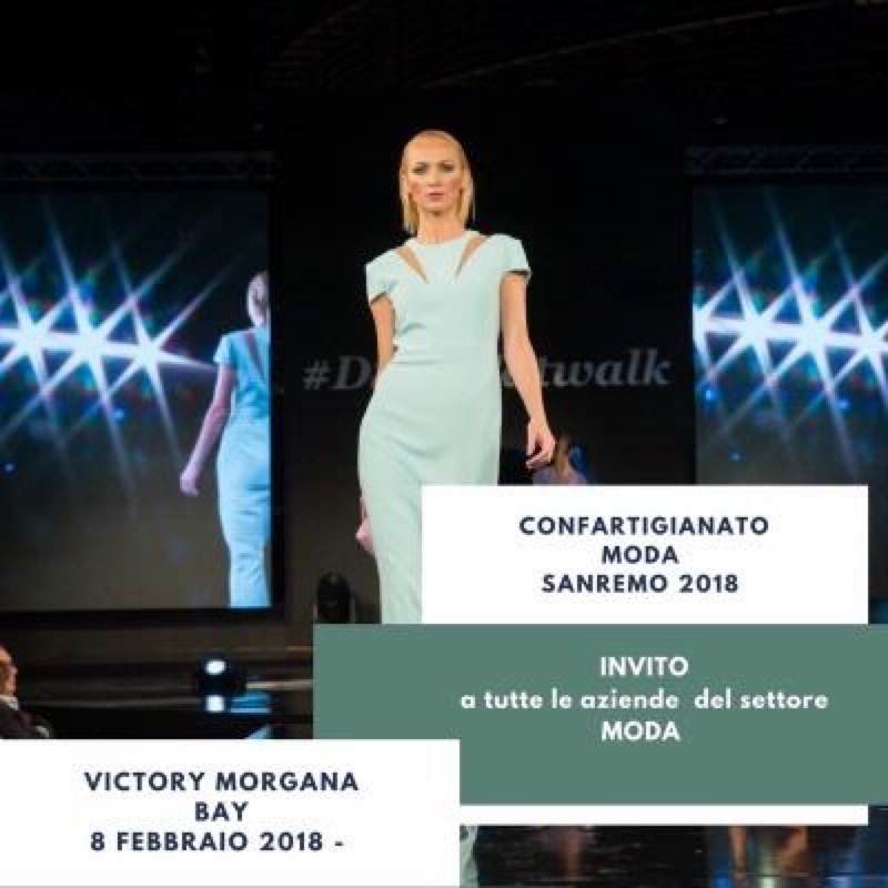 MODA CONFARTIGIANATO SANREMO 08 FEBBRAIO 2018 | Il Cerca Artigiano di Qualità