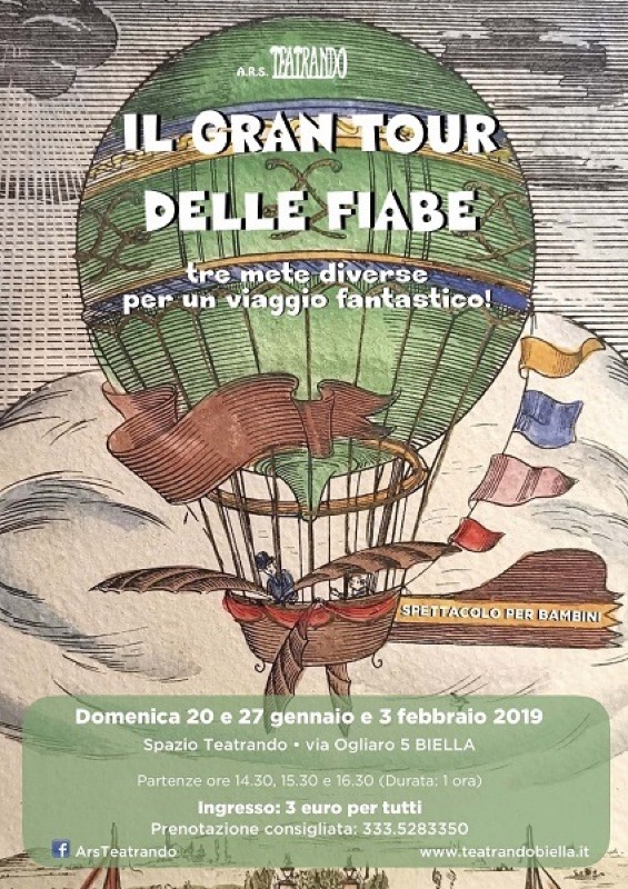 GRAN TOUR DELLE FIABE CON TEATRANDO | Il Cerca Artigiano di Qualità