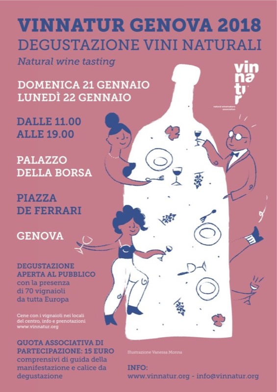 VINNATUR GENOVA 21 - 22 GENNAIO 2018  | Il Cerca Artigiano di Qualità