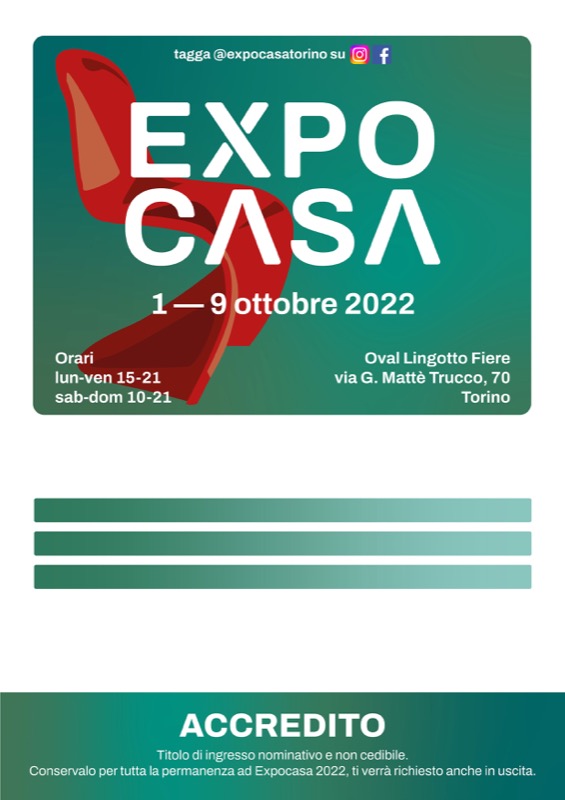 EXPOCASA TORINO 2022  | Il Cerca Artigiano di Qualità