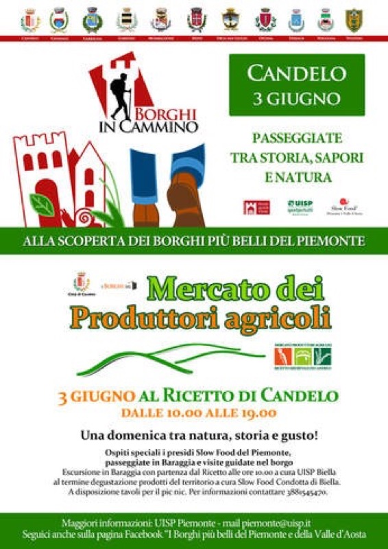 BORGHI IN CAMMINO 1A TAPPA AL RICETTO DI CANDELO 03 GIUGNO | Il Cerca Artigiano di Qualità