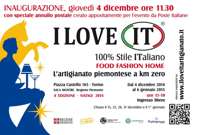 I LOVE IT L'ARTIGIANATO PIEMONTESE A KM ZERO  | Il Cerca Artigiano di Qualità