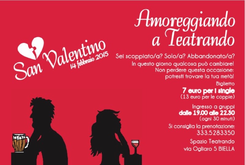 AMOREGGIANDO A TEATRANDO ANCHE PER I SINGLE.... | Il Cerca Artigiano di Qualità