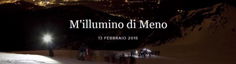 ANCHE L'OASI ZEGNA ADERISCE ALLA CAMPAGNA M'ILLUMINO DI MENO | Il Cerca Artigiano di Qualità