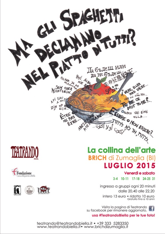 DALLA CENA ALLA SCENA: DECLAMAZIONI SUL CIBO CON TEATRANDO AL BRICH | Il Cerca Artigiano di Qualità