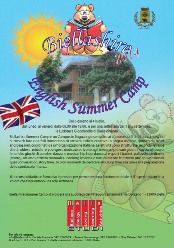 Una full immersion all'insegna del divertimento! Dal 06 giugno al 04 luglio e dal 01 al 05 settembre 2014 | Il Cerca Artigiano di Qualità