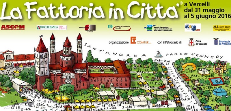 VERCELLI: LA FATTORIA IN CITTA' DAL 31 MAGGIO AL 05 GIUGNO | Il Cerca Artigiano di Qualità