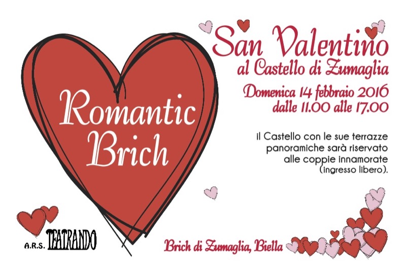 FESTEGGIA SAN VALENTINO AL CASTELLO DI ZUMAGLIA: ROMANTIC BRICH! | Il Cerca Artigiano di Qualità