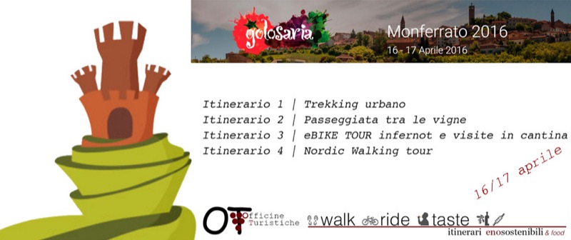 GOLOSARIA TRA I CASTELLI DEL MONFERRATO 16-17 APRILE | Il Cerca Artigiano di Qualità