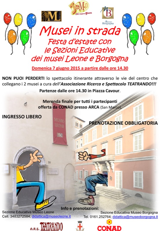 I “PROFESSORI” DI TEATRANDO IN TRASFERTA A VERCELLI | Il Cerca Artigiano di Qualità