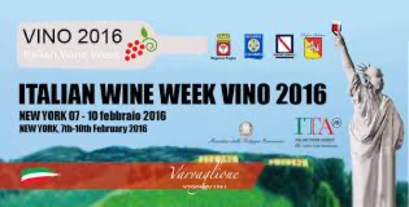 ITALIAN WINE WEEK DAL 7 AL 10 FEBBRAIO: IL VINO ITALIANO PROTAGONISTA ASSOLUTO A NEW YORK | Il Cerca Artigiano di Qualità