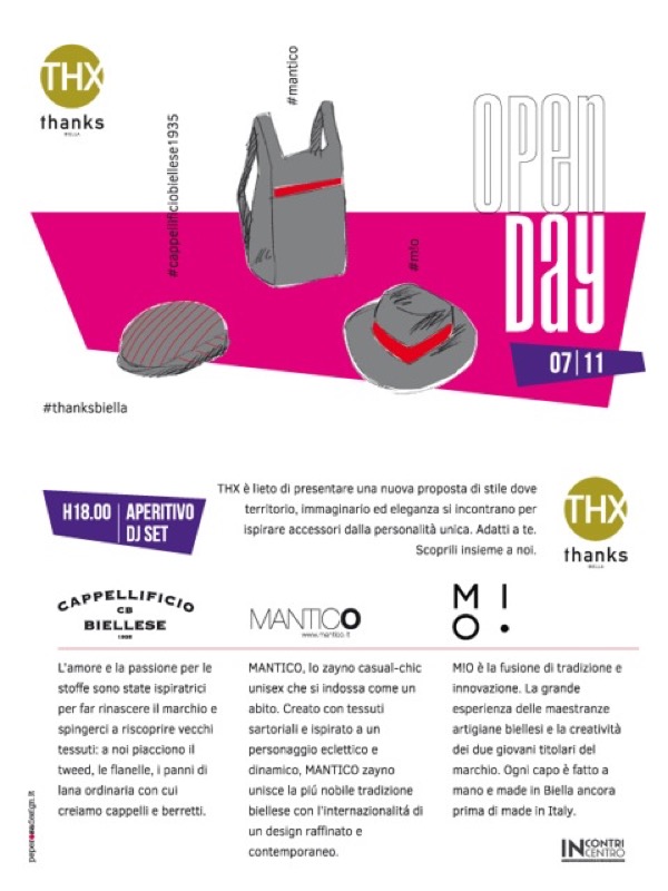 INCONTRI IN CENTRO SABATO 07 NOVEMBRE  | Il Cerca Artigiano di Qualità