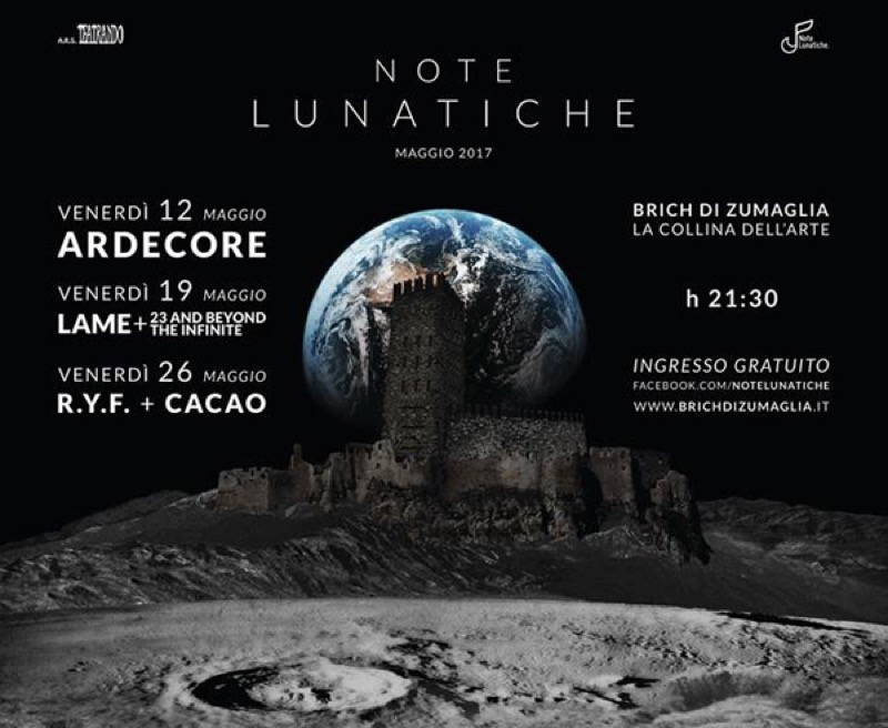 RASSEGNA MUSICALE AL CASTELLO DI ZUMAGLIA DA VENERDI' 12 MAGGIO | Il Cerca Artigiano di Qualità