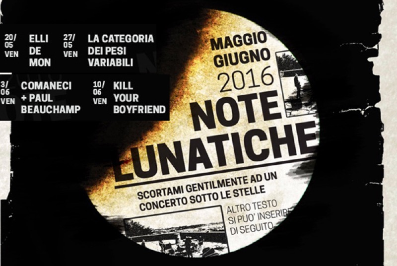 RITORNANO I CONCERTI SOTTO LE STELLE CON NOTE LUNATICHE AL BRICH DI ZUMAGLIA | Il Cerca Artigiano di Qualità