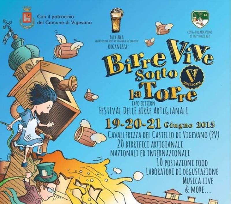 BIRRE VIVE SOTTO LA TORRE - VIGEVANO 19-20-21 GIUGNO | Il Cerca Artigiano di Qualità