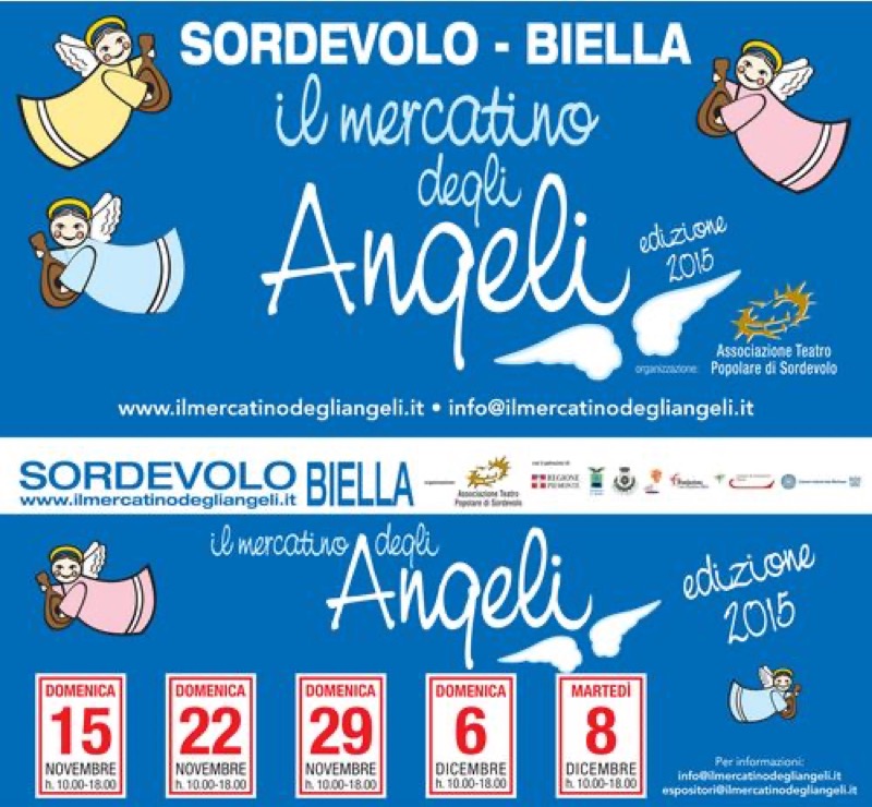 TORNANO GLI APPUNTAMENTI CON IL MERCATINO DEGLI ANGELI A SORDEVOLO | Il Cerca Artigiano di Qualità