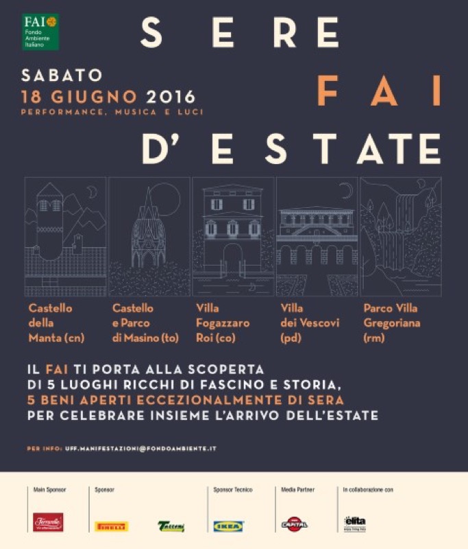 SERATE FAI: NOTTE BIANCA DELLA CULTURA 18 GIUGNO | Il Cerca Artigiano di Qualità