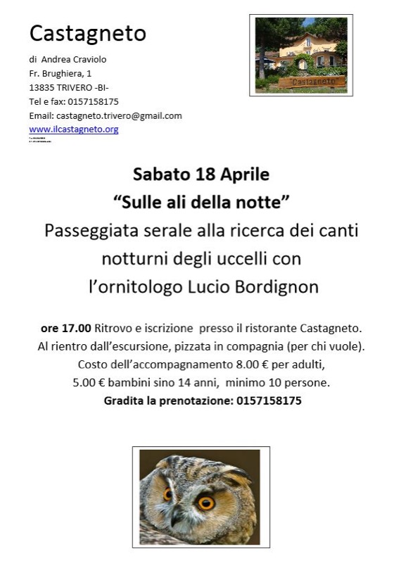 18 APRILE OASI ZEGNA 