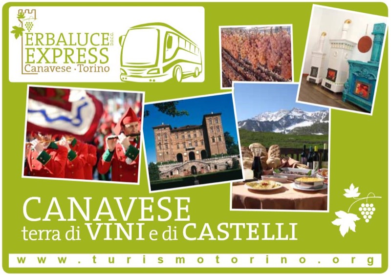SCOPRIRE IL CANAVESE TERRA DI VINI E CASTELLI CON L'ERBALUCE EXPRESS | Il Cerca Artigiano di Qualità
