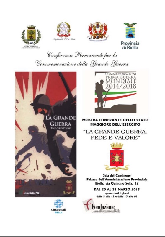 BIELLA DAL 20 AL 31 MARZO MOSTRA ITINERANTE DELLO STATO MAGGIORE DELL'ESERCITO | Il Cerca Artigiano di Qualità